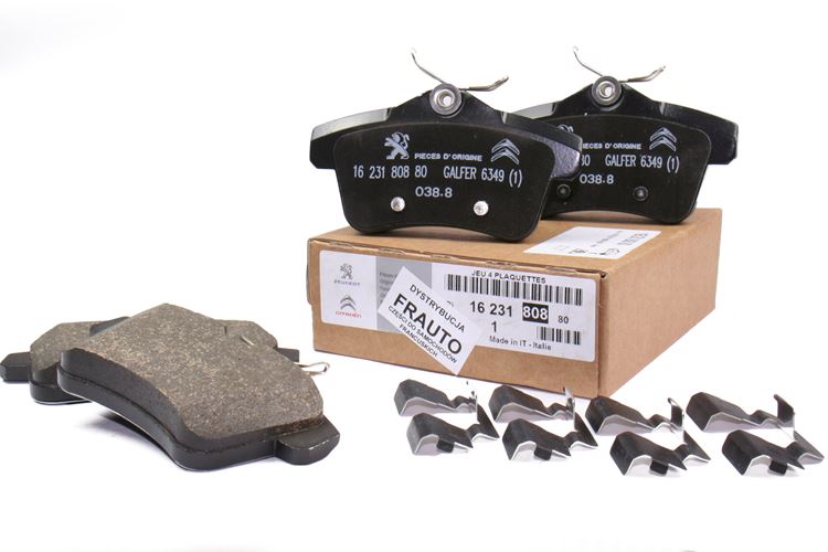 Klocki hamulcowe Citroen C4 II DS4 DS5 tył