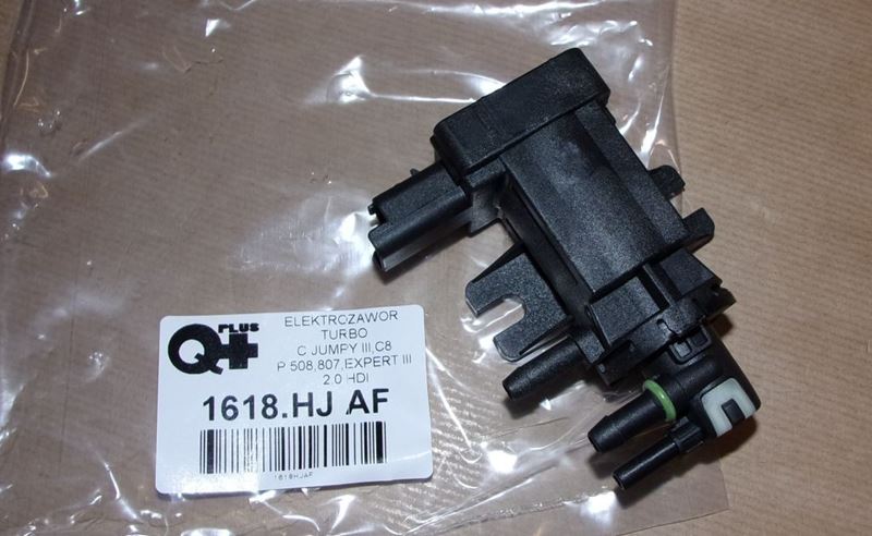 Elektrozawór turbo Citroen Jumpy III 2.0 Hdi