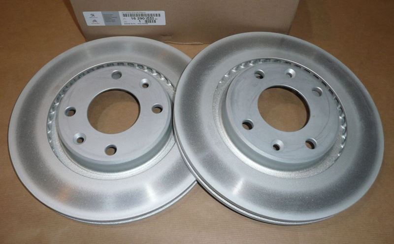 Tarcza hamulcowa komplet Citroen C2 Citroen C3 Citroen C4 Citroen C-Elysee przód