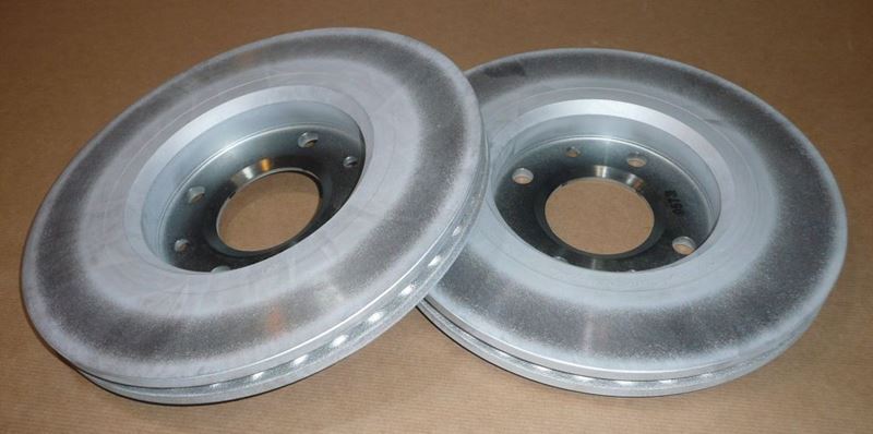 Tarcza hamulcowa komplet Citroen C2 Citroen C3 Citroen C4 Citroen C-Elysee przód