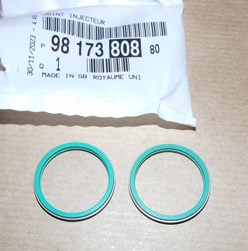 Uszczelka wtryskiwacza Peugeot Citroen 1.5 Blue Hdi