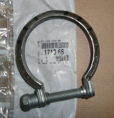 Obejma rury wydechowej Peugeot Citroen 66 mm