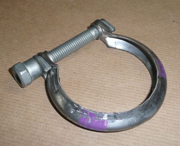 Obejma rury wydechowej Peugeot Citroen 54 mm