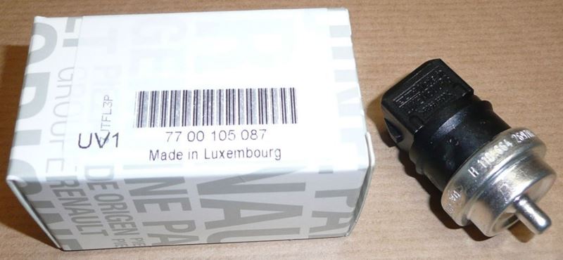 Czujnik temperatury płynu chłodzącego Renault Clio II III