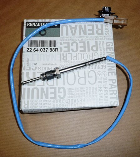 Czujnik temperatury spalin Renault Kangoo II 1.5 Dci