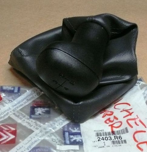 Gałka z osłoną dźwigni zmiany biegów Citroen Jumper I