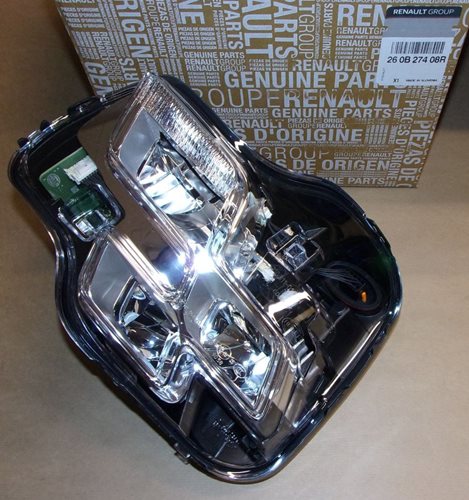 Lampa przeciwmgłowa Renault Clio IV RS przód lewa