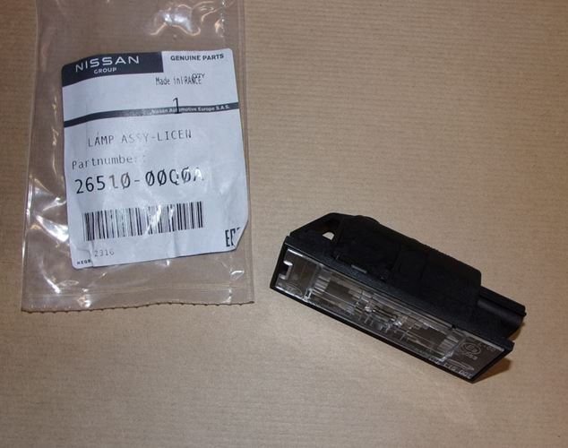 Lampa tablicy rejestracyjnej Renault Laguna III Renault Clio III