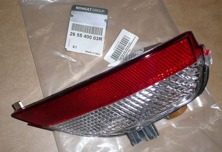 Lampa przeciwmgłowa Renault Scenic III tył prawa