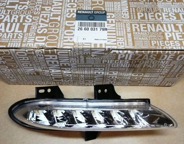 Lampa jazdy dziennej LED Renault Scenic III prawe