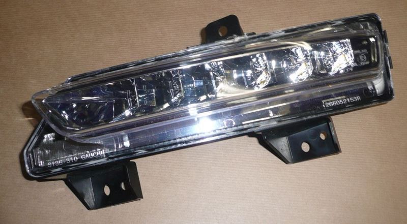 Lampa jazdy dziennej LED Renault Megane III lewe