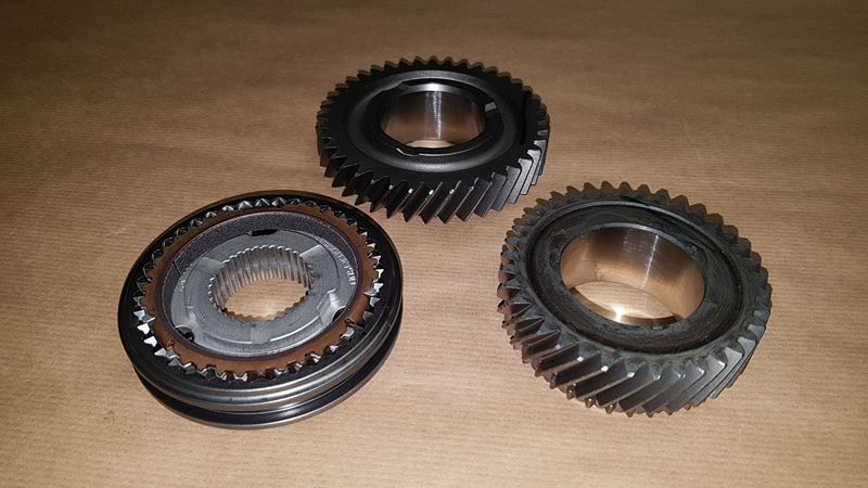 Koło zębate 3-4 biegu Renault Fluence komplet PF6