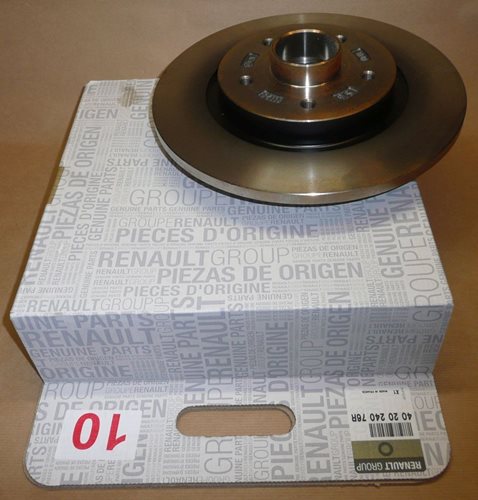 Tarcza hamulcowa Renault Kangoo II tył
