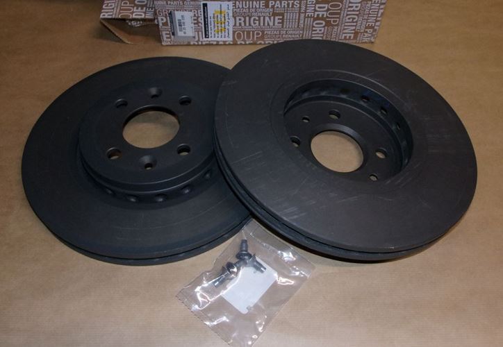 Tarcza hamulcowa komplet Renault Megane II przód 280 mm