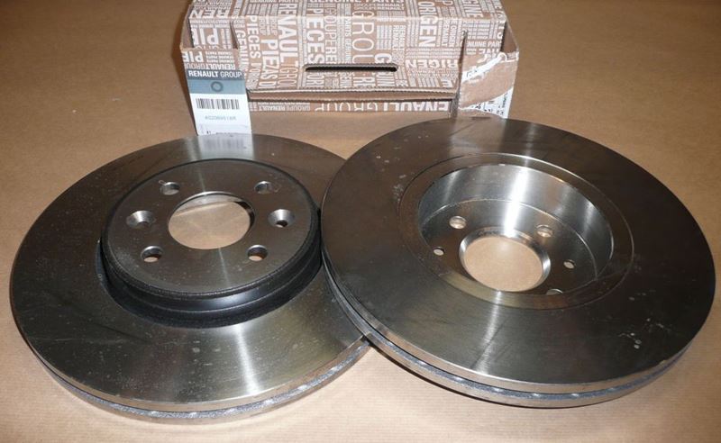 Tarcza hamulcowa komplet Renault Megane II przód 280 mm