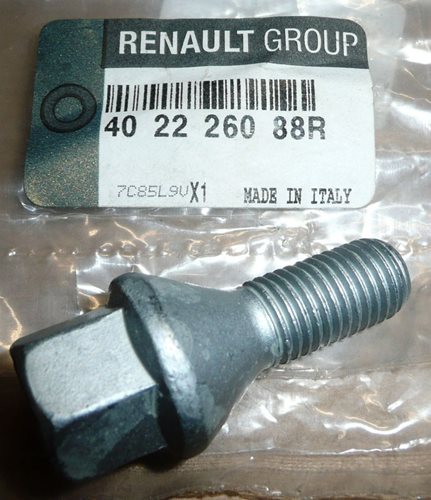 Śruba koła 16 mm Renault Kangoo