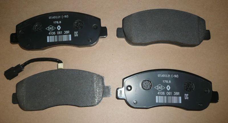 Klocki hamulcowe Renault Master III przód