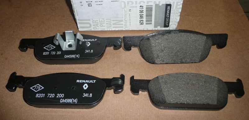 Klocki hamulcowe Renault Clio IV Twingo III przód