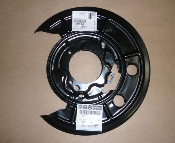 Tarcza kotwiczna Citroen Jumper III tył lewa