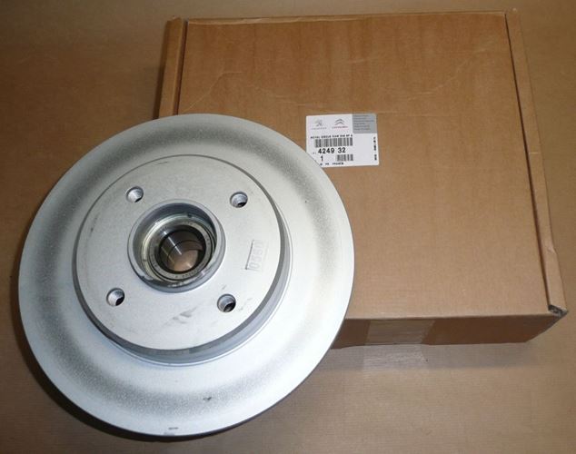 Tarcza hamulcowa Citroen C4 Peugeot 207 Peugeot 208 Peugeot 307 tył