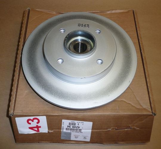 Tarcza hamulcowa Citroen C4 Peugeot 307 tył