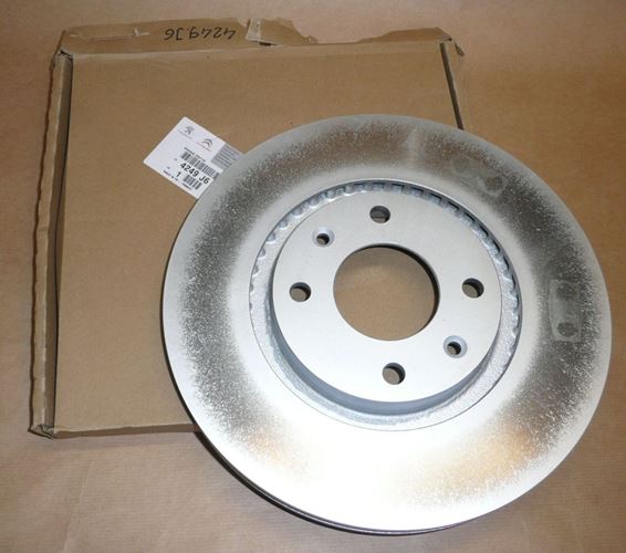 Tarcza hamulcowa Citroen C4 Citroen Berlingo przód
