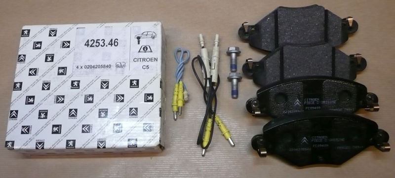 Klocki hamulcowe Citroen C5 1.8 16V 2.0 Hdi BSC