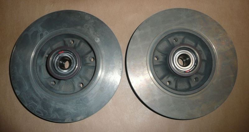 Tarcza hamulcowa komplet Renault Megane IV 15> tył