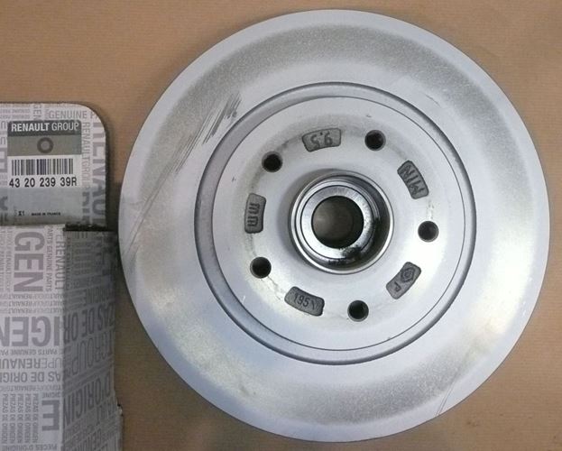 Tarcza hamulcowa Renault Kangoo II tył