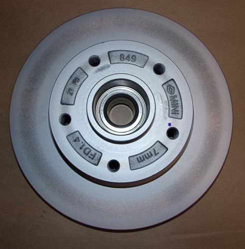 Tarcza hamulcowa Renault Megane IV tył