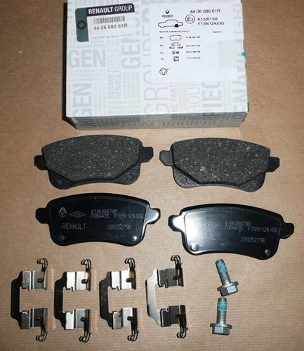 Klocki hamulcowe Renault Megane III tył