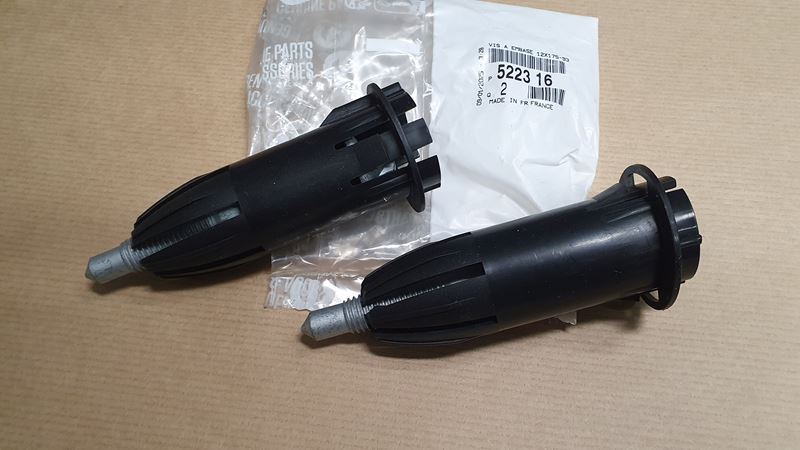 Śruba Amortyzatora Tył Oryginał PSA - Citroën C3 II