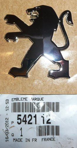 Logo Lew na zaślepkę felgi emblemat