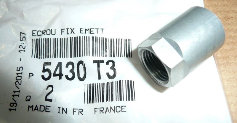 Nakrętka czujnika ciśnienia koła Citroen C4 C8