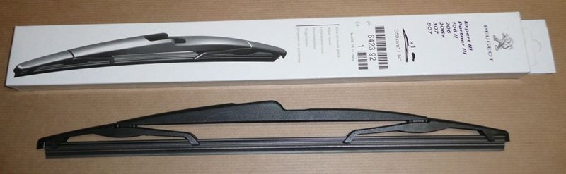 Pióro wycieraczki tył Peugeot 206 206+ 307 807