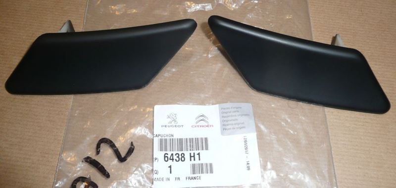 Osłony końcówki spryskiwacza reflektora Peugeot 307