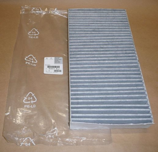 Filtr kabinowy Citroen C5 04> Citroen C6 05> Peugeot 407 04>