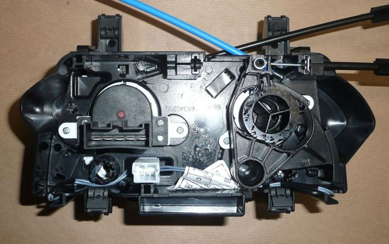 Panel sterowania nawiewu Citroen Jumper III