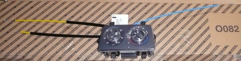 Panel sterowania nawiewu Citroen Jumper III