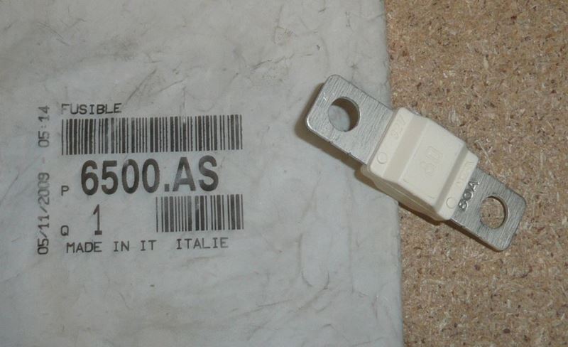 Bezpiecznik 80 A Citroen Berlingo III