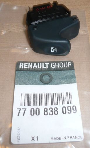 Przycisk podnoszenia i opuszczania szyb Renault Kangoo 6 pin