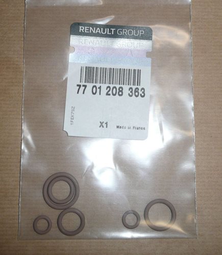 Uszczelki układu klimatyzacji Renault