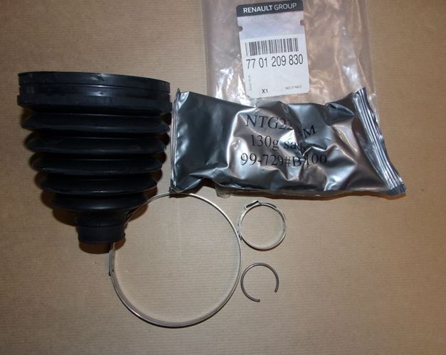 Osłona przegubu Komplet Renault Captur Fluence S Koła