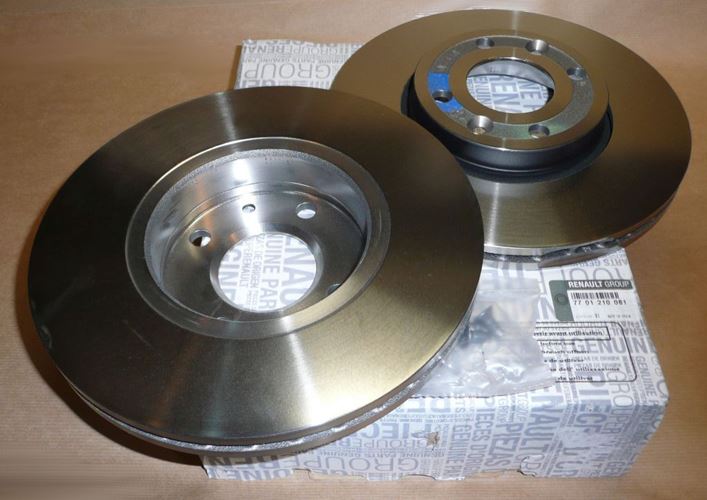 Tarcza hamulcowa komplet Renault Kangoo II przód 22 mm
