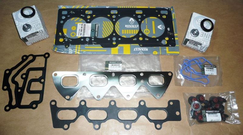 Uszczelki silnika Renault Laguna I II 1.6 16V