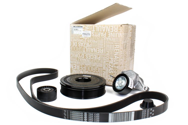 Komplet paska klinowego Renault Laguna III 2.0 Dci
