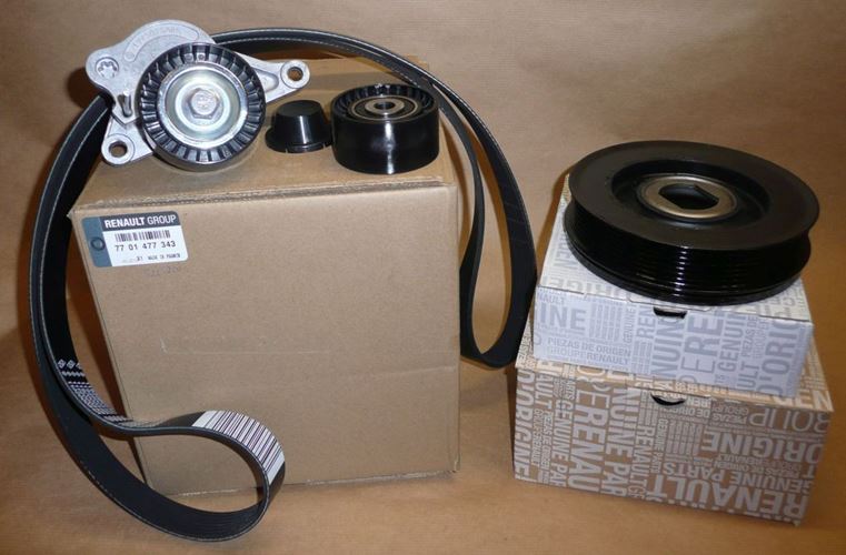 Komplet paska klinowego Renault Laguna III 2.0 Dci