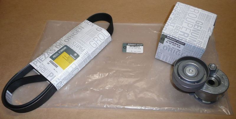Komplet paska klinowego Renault Megane II 1.9 Dci 2.0