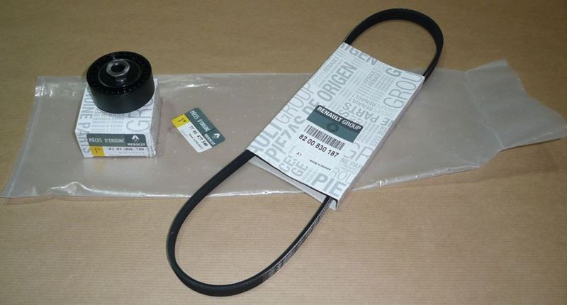 Komplet paska klinowego Renault Clio II Kangoo 1.2 16V