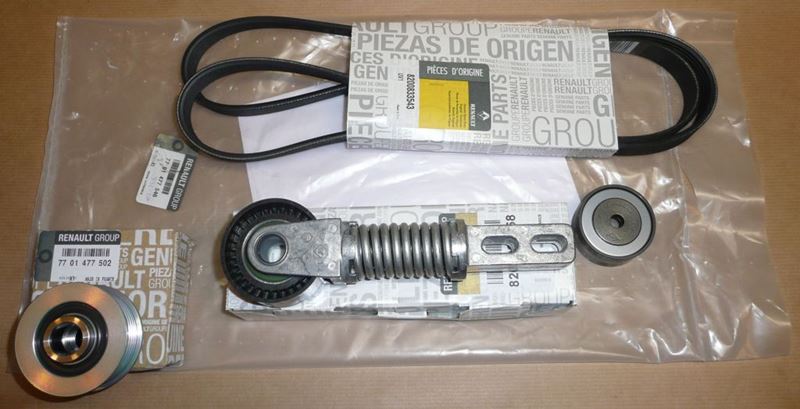 Komplet paska klinowego Renault Megane 1.9 Dci Dti